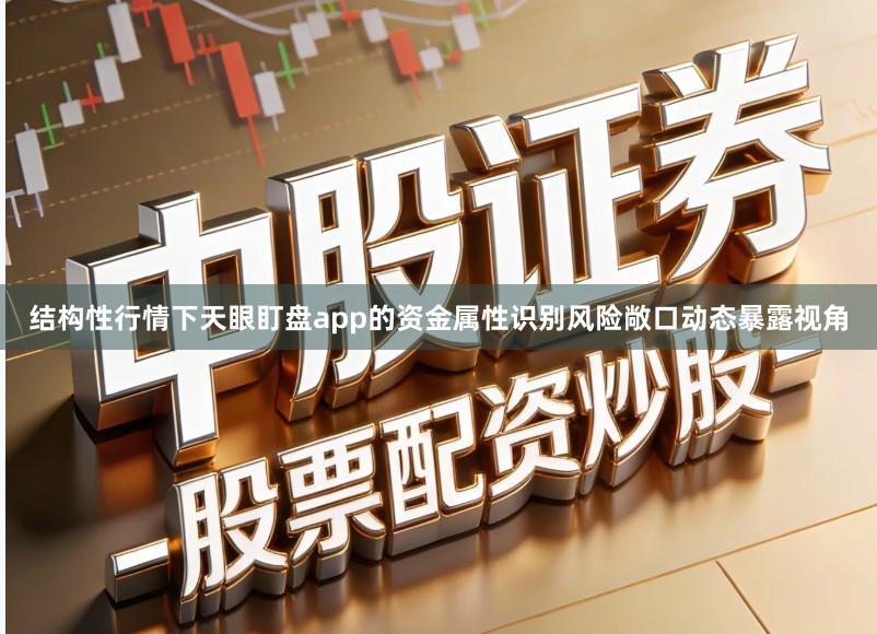 结构性行情下天眼盯盘app的资金属性识别风险敞口动态暴露视角