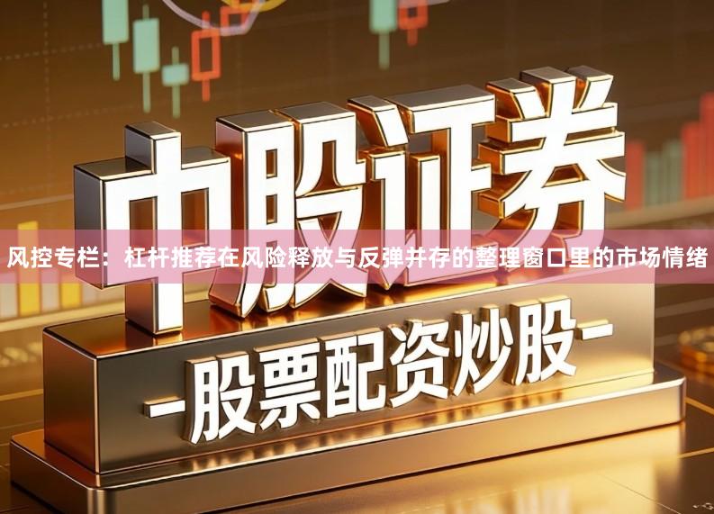 风控专栏：杠杆推荐在风险释放与反弹并存的整理窗口里的市场情绪